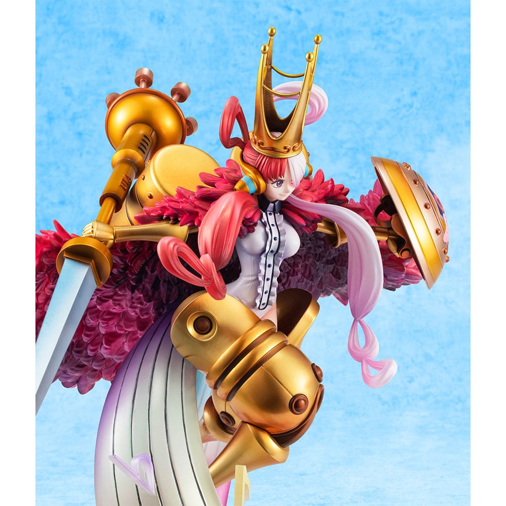 One Piece Red Maximum Portrait Of Pirates PVC Statue Uta I´m Invincible 29 cm - Versand: 5-7 Tage nach Bestellung