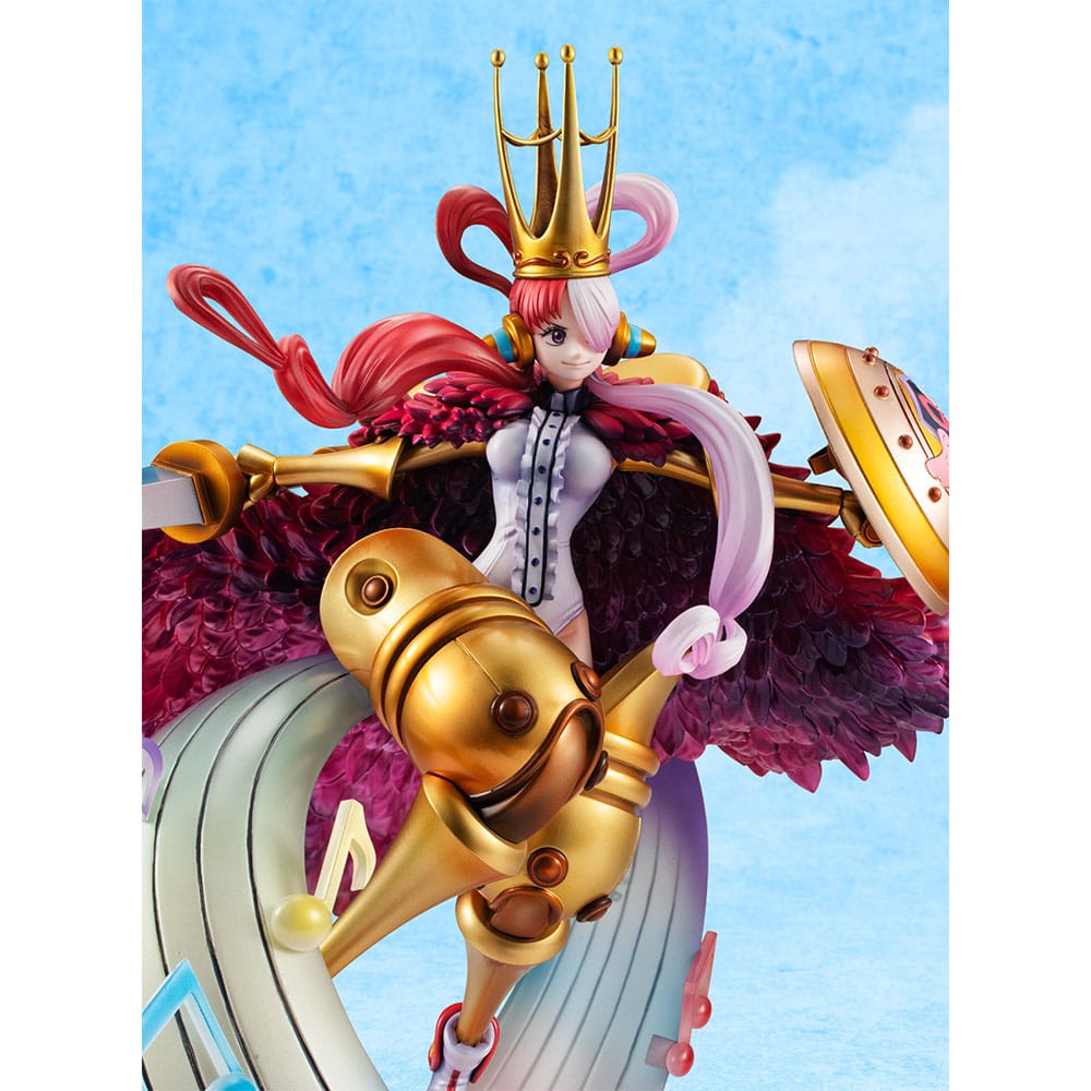 One Piece Red Maximum Portrait Of Pirates PVC Statue Uta I´m Invincible 29 cm - Versand: 5-7 Tage nach Bestellung