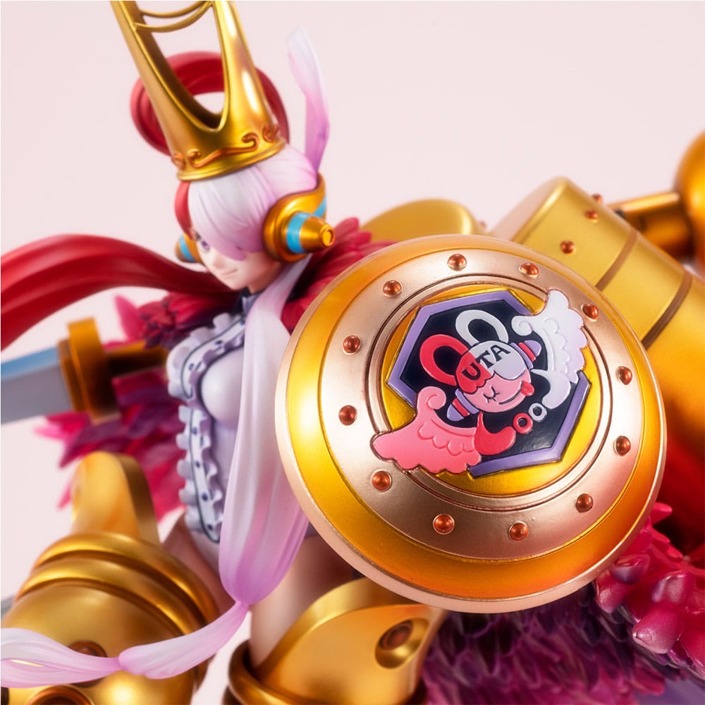 One Piece Red Maximum Portrait Of Pirates PVC Statue Uta I´m Invincible 29 cm - Versand: 5-7 Tage nach Bestellung