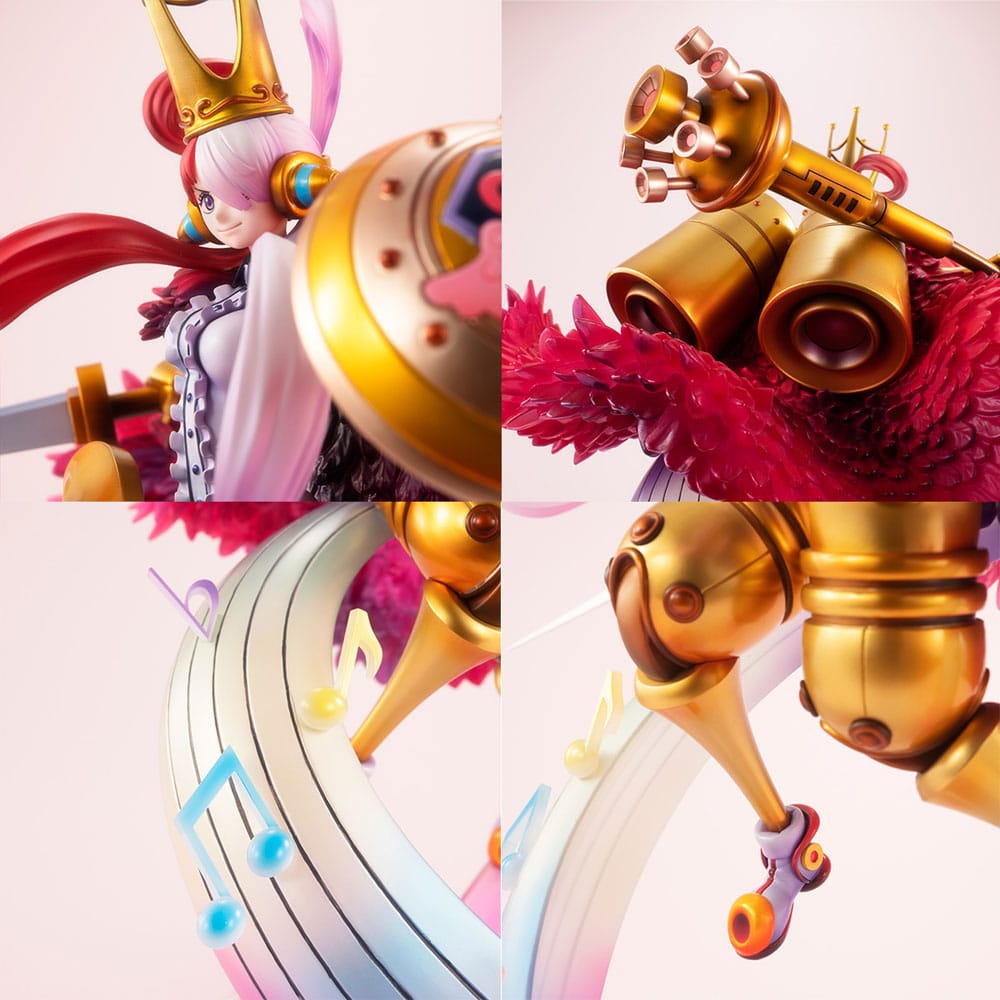 One Piece Red Maximum Portrait Of Pirates PVC Statue Uta I´m Invincible 29 cm - Versand: 5-7 Tage nach Bestellung