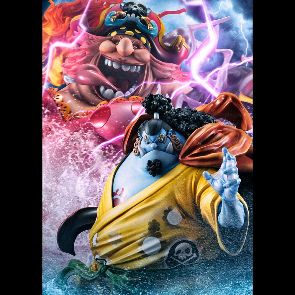 One Piece Portrait Of Pirates SA-MAXIMUM PVC Statue Knight of the Sea Jinbe Limited Reprint 25 cm - Preorder - ETA: 20.08.2025