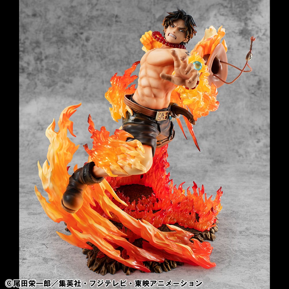 One Piece P.O.P PVC Statue NEO-Maximum Portgas D. Ace 15th Anniversary Super Limited Reprint Ver. 23 cm - Preorder - ETA: 25.02.2026