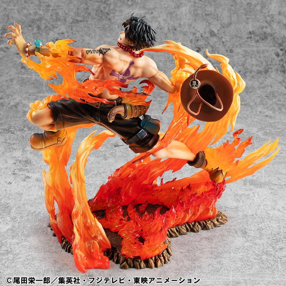 One Piece P.O.P PVC Statue NEO-Maximum Portgas D. Ace 15th Anniversary Super Limited Reprint Ver. 23 cm - Preorder - ETA: 25.02.2026