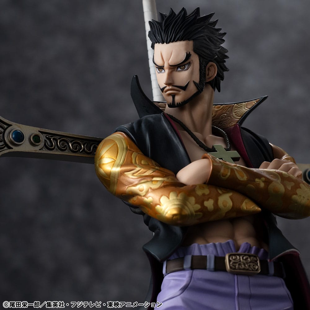 One Piece P.O.P SA-MAXIMUM PVC Statue Hawk Eye Dracule Mihawk Ver. R 29 cm - Preorder - ETA: 25.07.2026