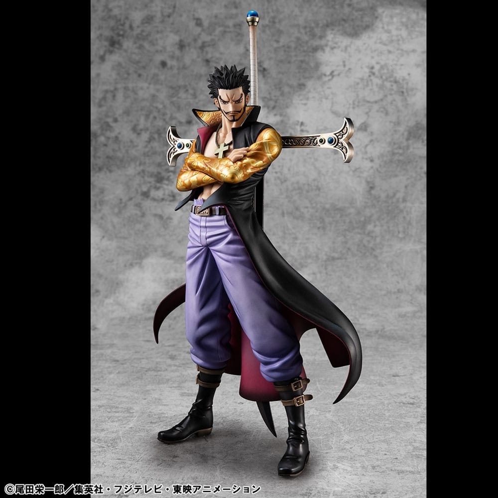 One Piece P.O.P SA-MAXIMUM PVC Statue Hawk Eye Dracule Mihawk Ver. R 29 cm - Preorder - ETA: 25.07.2026