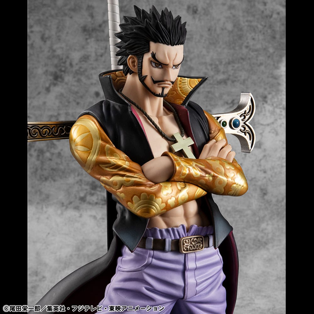 One Piece P.O.P SA-MAXIMUM PVC Statue Hawk Eye Dracule Mihawk Ver. R 29 cm - Preorder - ETA: 25.07.2026