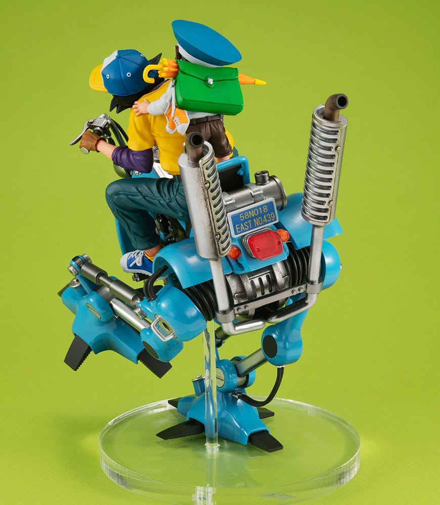 Dragonball Z Desktop Real McCoy EX PVC Diorama Son Goku & Son Gohan & Robot with two legs 20 cm - Preorder - ETA: 25.04.2026