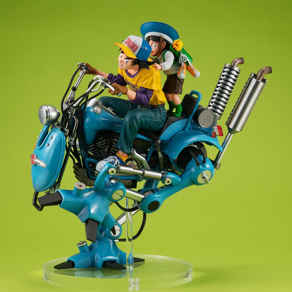 Dragonball Z Desktop Real McCoy EX PVC Diorama Son Goku & Son Gohan & Robot with two legs 20 cm - Preorder - ETA: 25.04.2026