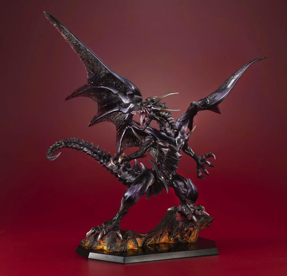 Yu-Gi-Oh! Duel Monsters Art Works Monsters PVC Statue Red-eyes Black Dragon Holographic Edition 32 cm - Versand: 5-7 Tage nach Bestellung
