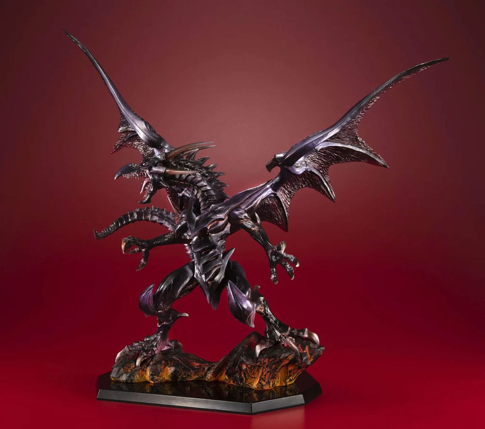 Yu-Gi-Oh! Duel Monsters Art Works Monsters PVC Statue Red-eyes Black Dragon Holographic Edition 32 cm - Versand: 5-7 Tage nach Bestellung