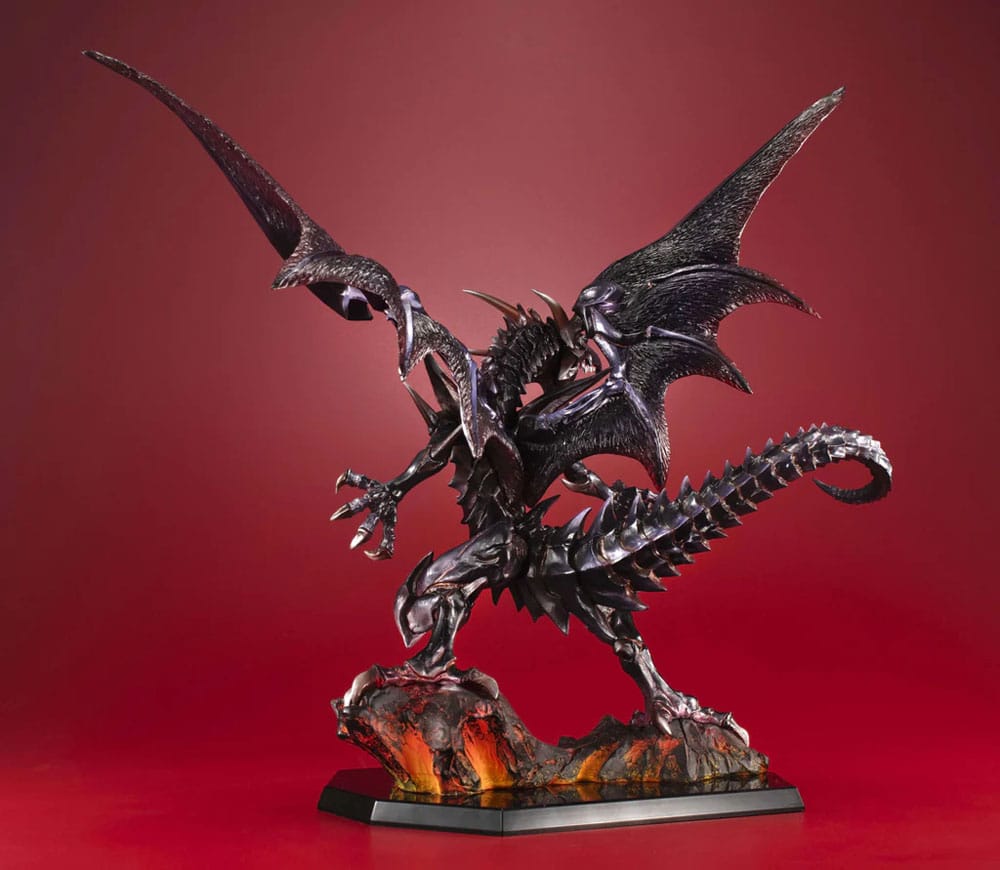 Yu-Gi-Oh! Duel Monsters Art Works Monsters PVC Statue Red-eyes Black Dragon Holographic Edition 32 cm - Versand: 5-7 Tage nach Bestellung