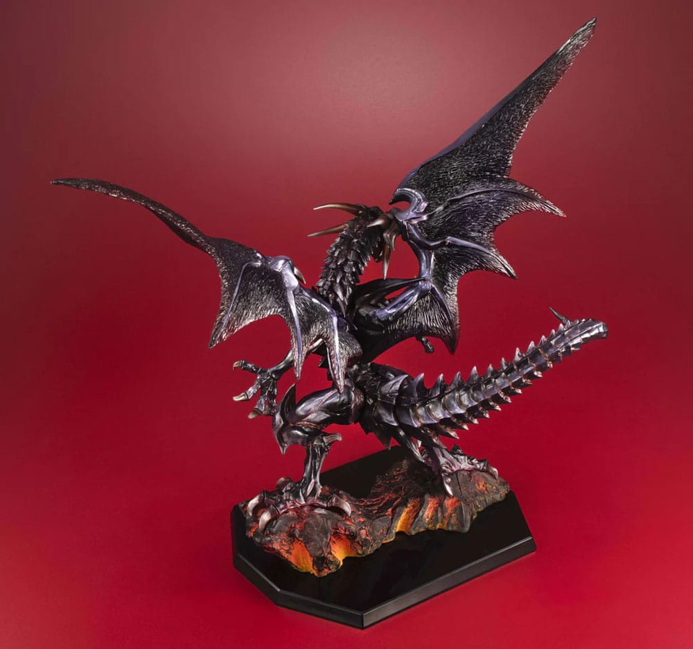 Yu-Gi-Oh! Duel Monsters Art Works Monsters PVC Statue Red-eyes Black Dragon Holographic Edition 32 cm - Versand: 5-7 Tage nach Bestellung