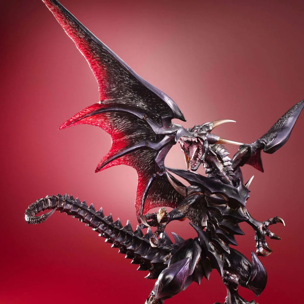 Yu-Gi-Oh! Duel Monsters Art Works Monsters PVC Statue Red-eyes Black Dragon Holographic Edition 32 cm - Versand: 5-7 Tage nach Bestellung