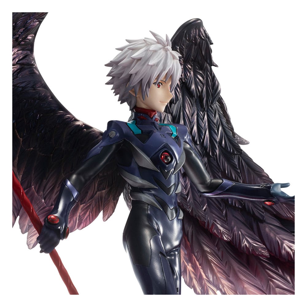 Evangelion: 3.0 + 1.0 Thrice Upon a Time Precious G.E.M. Serie PVC Statue Kaworu Nagisa 15th Anniversary Ver. 30 cm - Versand: 5-7 Tage nach Bestellung
