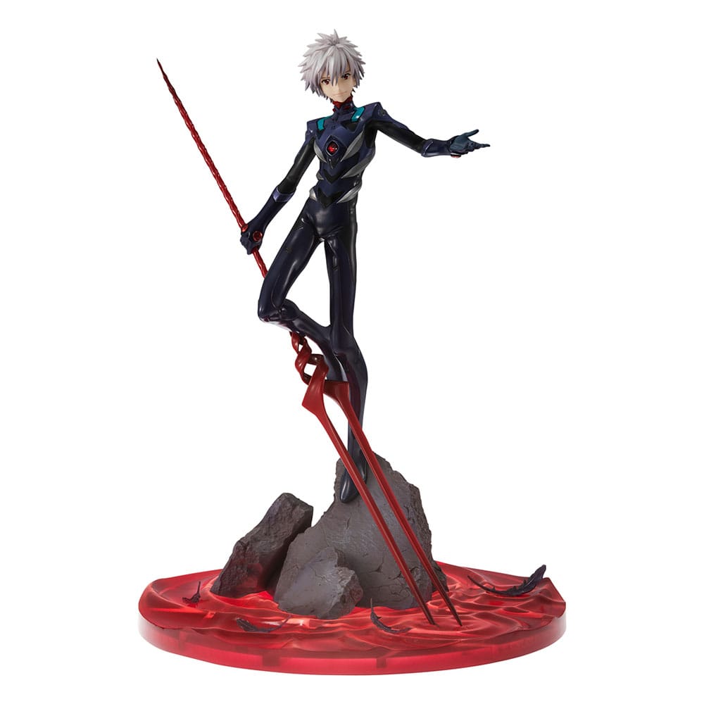 Evangelion: 3.0 + 1.0 Thrice Upon a Time Precious G.E.M. Serie PVC Statue Kaworu Nagisa 15th Anniversary Ver. 30 cm - Versand: 5-7 Tage nach Bestellung