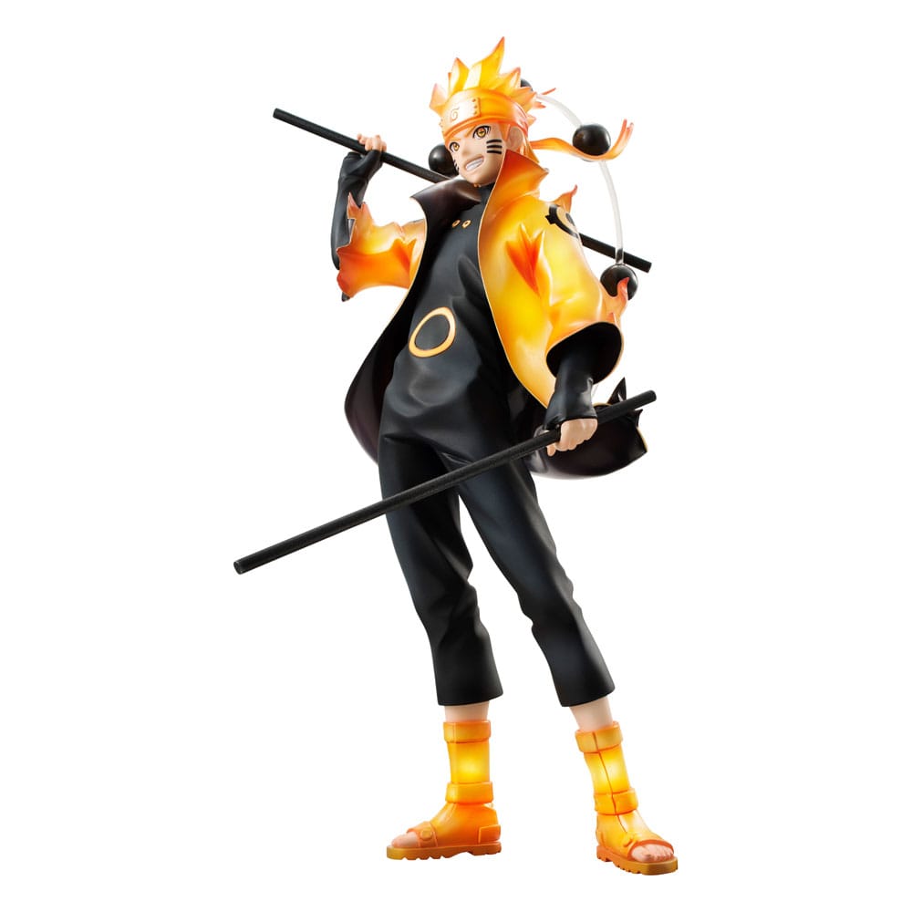 Naruto Shippuden G.E.M. Serie PVC Statue Naruto Uzumaki Six Paths Sage Mode 15th Anniversary Ver. 22 cm - Versand: 5-7 Tage nach Bestellung