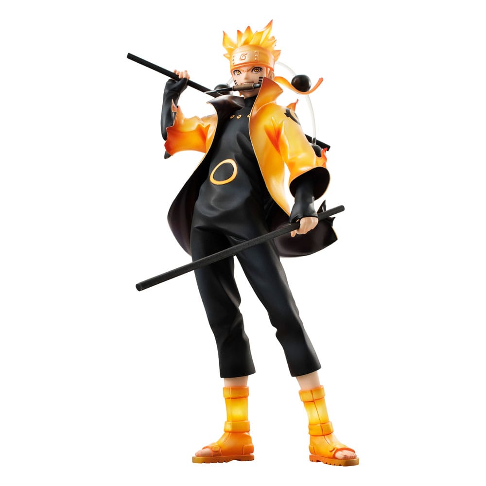 Naruto Shippuden G.E.M. Serie PVC Statue Naruto Uzumaki Six Paths Sage Mode 15th Anniversary Ver. 22 cm - Versand: 5-7 Tage nach Bestellung