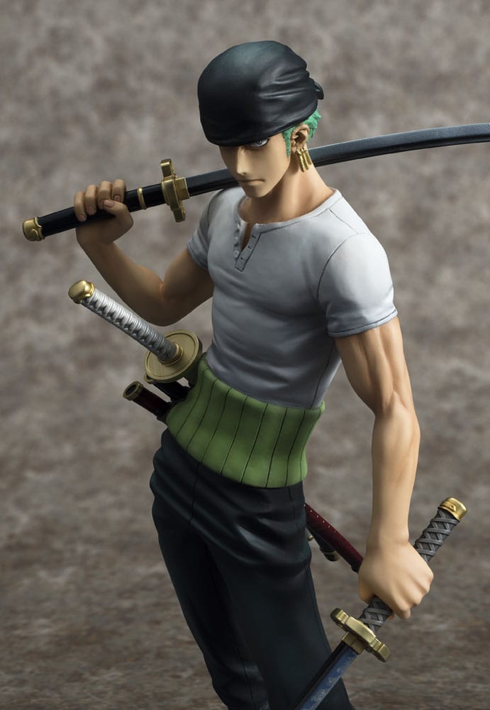 One Piece Excellent Model P.O.P PVC Statue NEO-DX Roronoa Zoro 10th Limited Ver. 23 cm - Versand: 5-7 Tage nach Bestellung