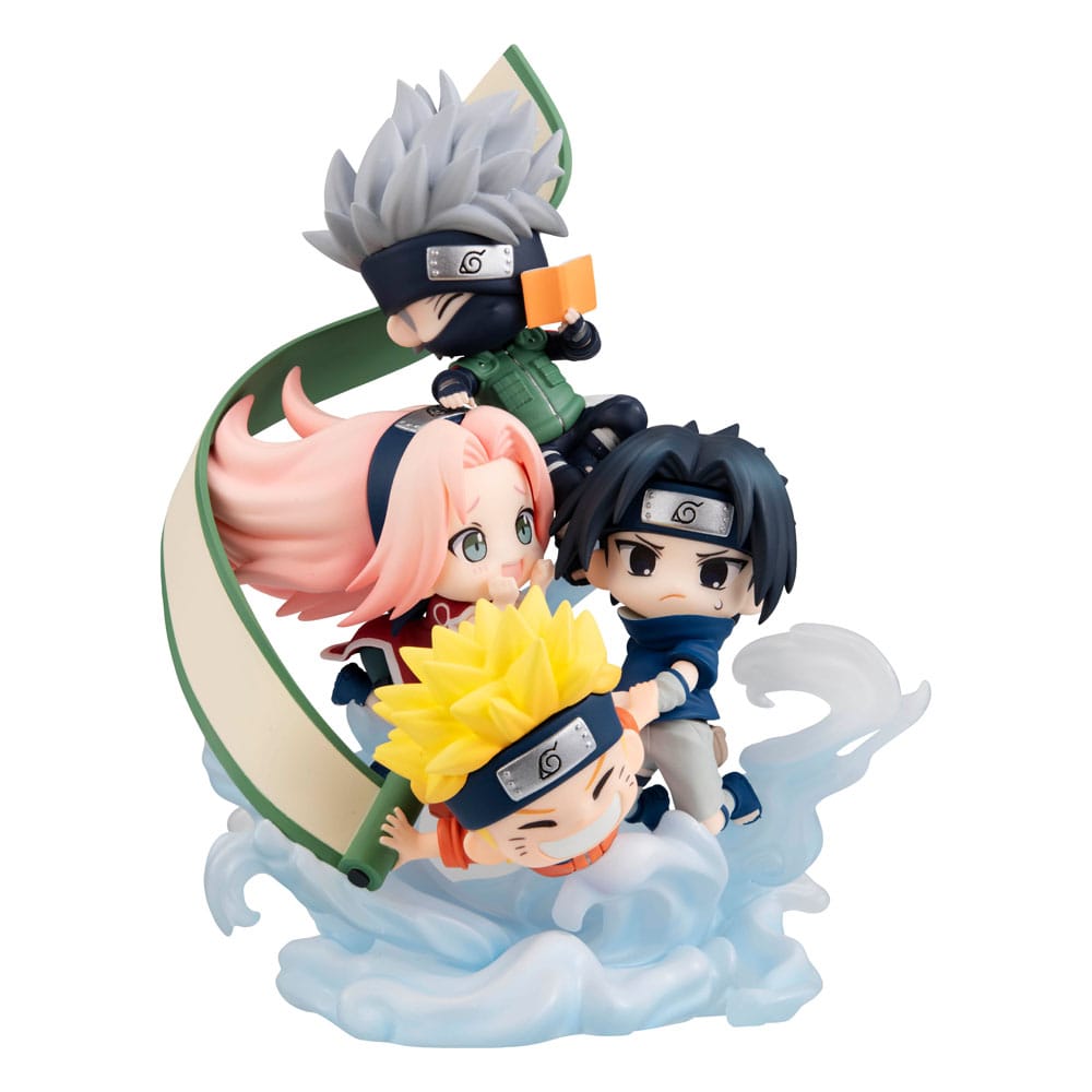 Naruto Shippuden FigUnity PVC Mini-Statue Gather here, Team 7 13 cm - Versand: 5-7 Tage nach Bestellung