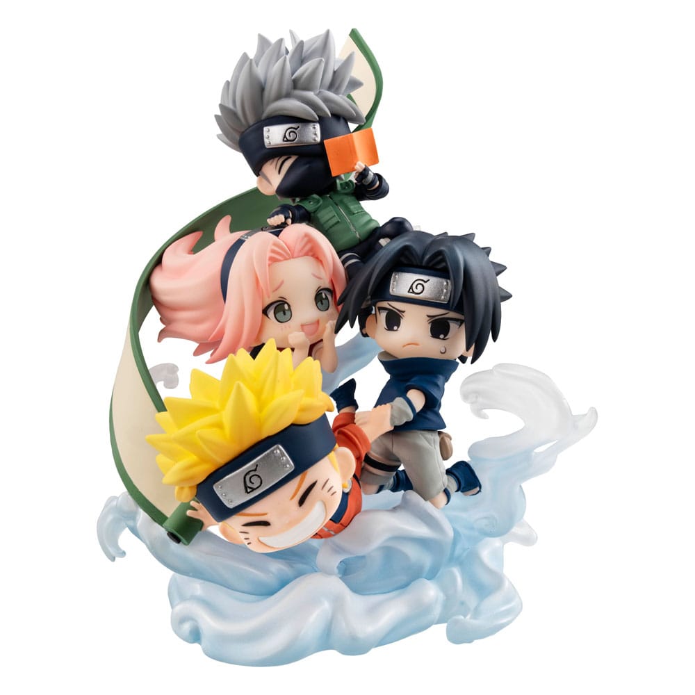 Naruto Shippuden FigUnity PVC Mini-Statue Gather here, Team 7 13 cm - Versand: 5-7 Tage nach Bestellung
