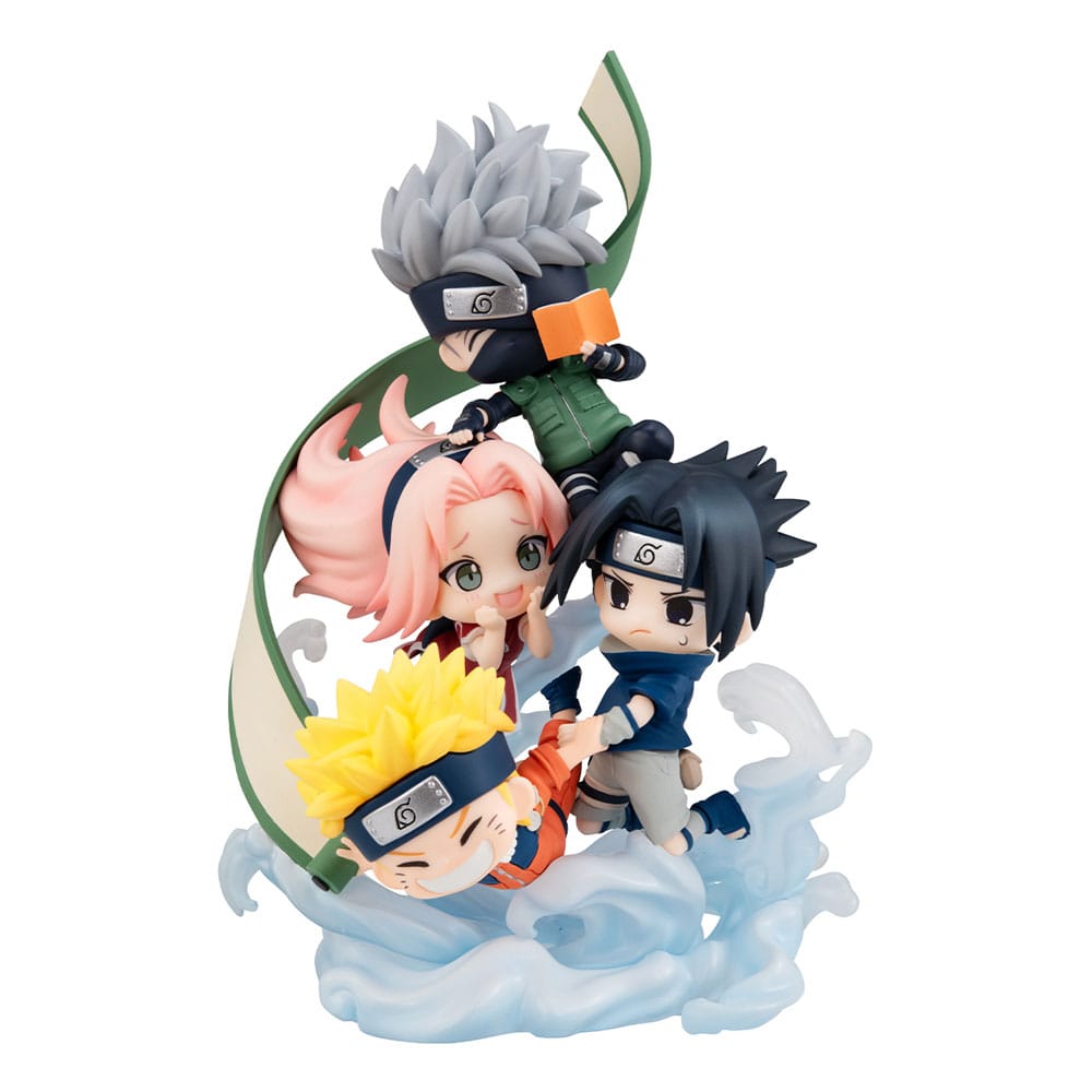 Naruto Shippuden FigUnity PVC Mini-Statue Gather here, Team 7 13 cm (with gift) - Versand: 5-7 Tage nach Bestellung