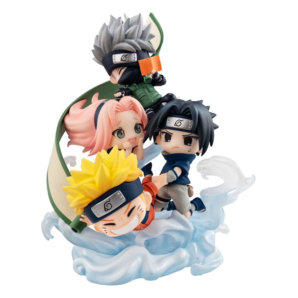 Naruto Shippuden FigUnity PVC Mini-Statue Gather here, Team 7 13 cm (with gift) - Versand: 5-7 Tage nach Bestellung
