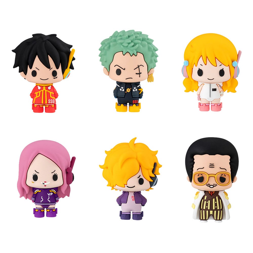 One Piece Chokorin Mascot Series Sammelfiguren Sortiment Egghead Ver. 5 cm (6) - Preorder - ETA: 25.02.2026
