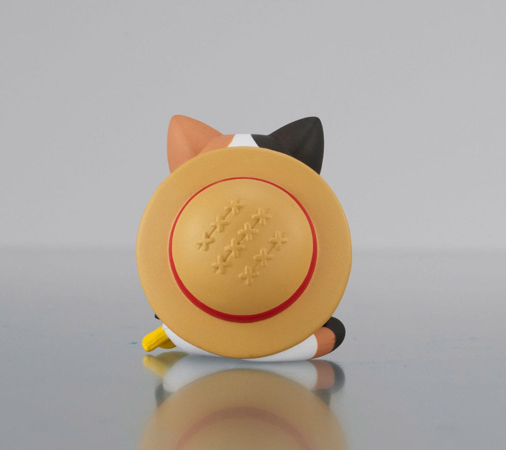 One Piece Mega Cat Project Nyan Piece Nyan! Sammelfigur mit Tasche Luffy 2025 Limited Edition 7 cm - Versand: 5-7 Tage nach Bestellung