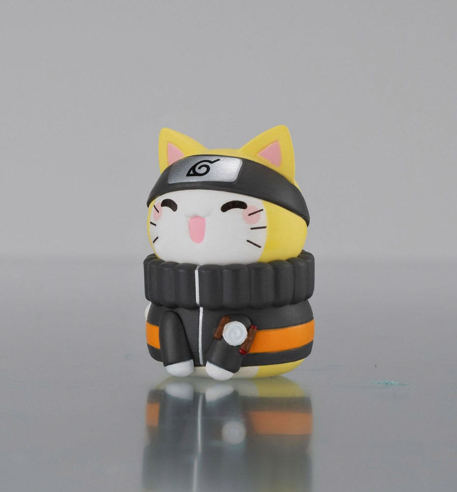 Naruto Shippuden Mega Cat Project Nyaruto Series Sammelfigur mit Tasche Naruto 2025 Limited Edition 7 cm - Versand: 5-7 Tage nach Bestellung