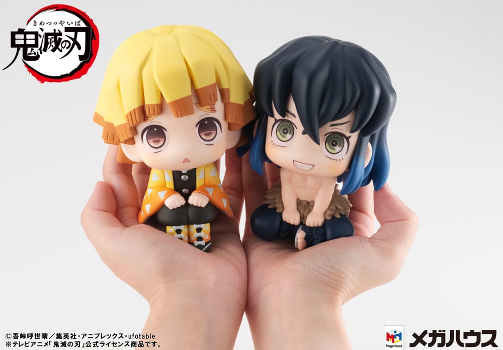 Demon Slayer Kimetsu no Yaiba Look Up PVC Statue Zenitsu Agatsuma 11 cm - Preorder - ETA: 28.09.2025