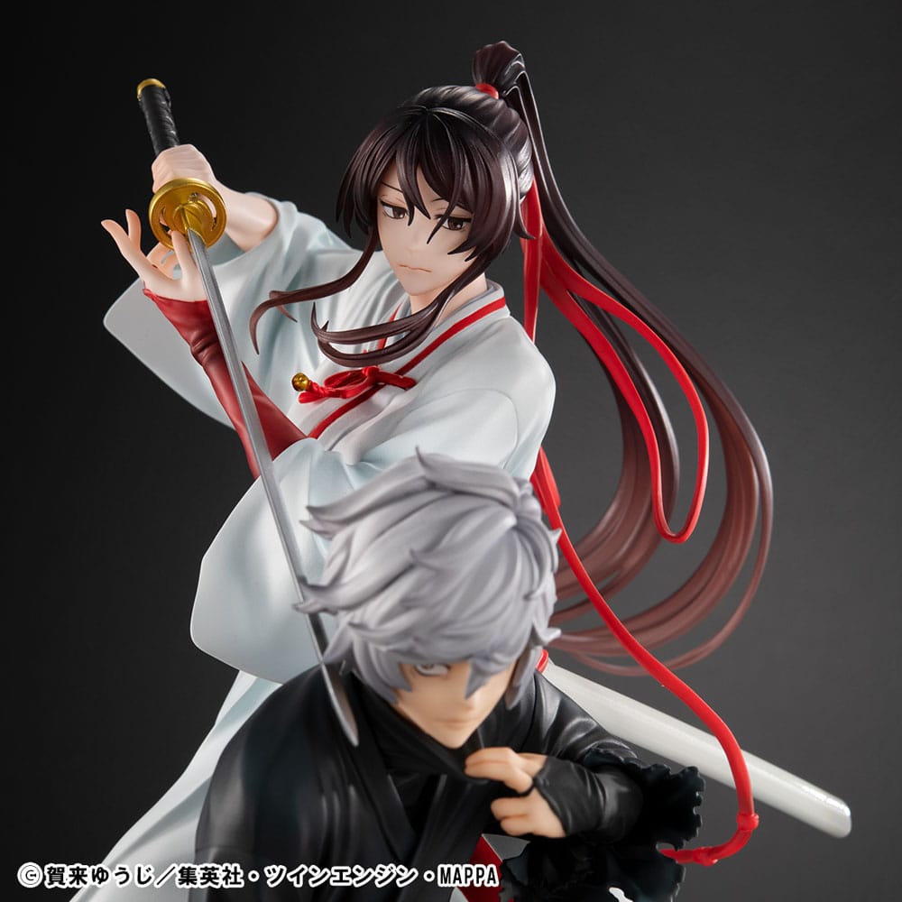Hell´s Paradise Lucrea PVC Statuen 2er-Set Gabimaru & Sagiri Yamada Asaemon 20 cm - Preorder - ETA: 02.11.2025