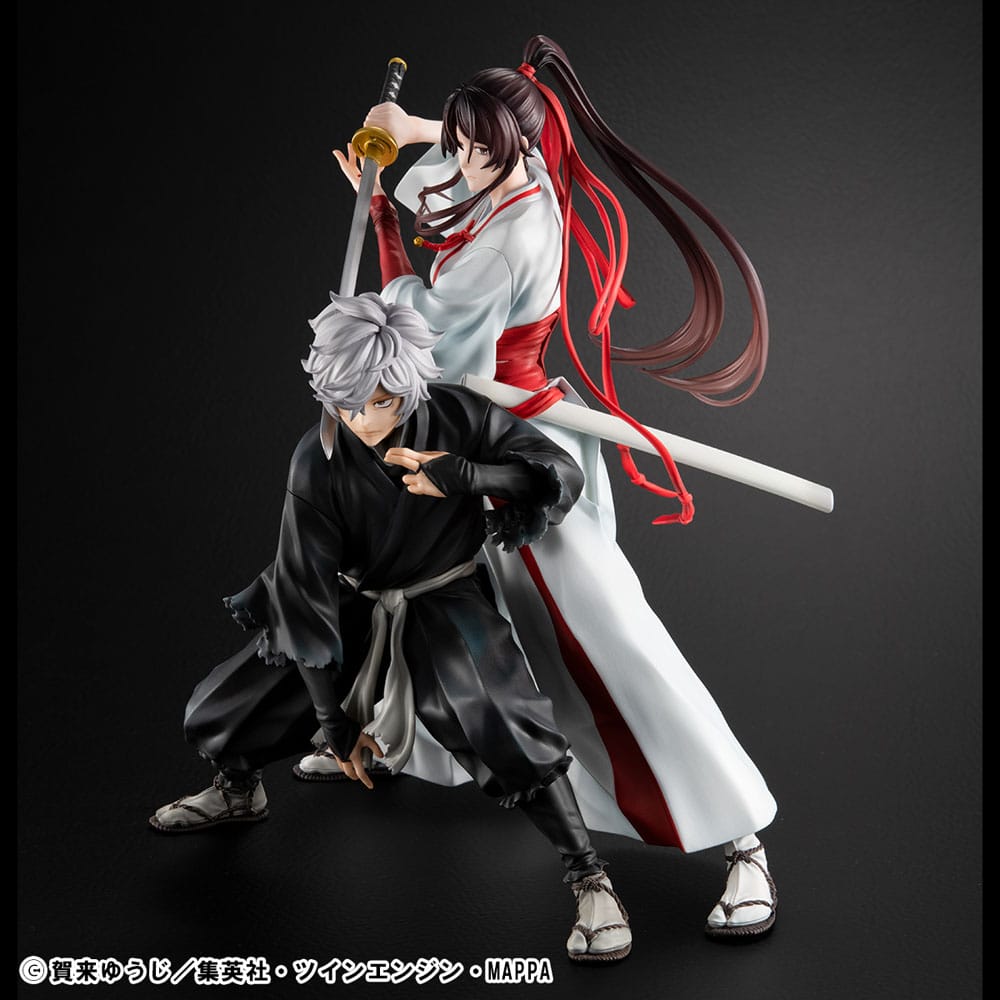 Hell´s Paradise Lucrea PVC Statuen 2er-Set Gabimaru & Sagiri Yamada Asaemon 20 cm - Preorder - ETA: 02.11.2025