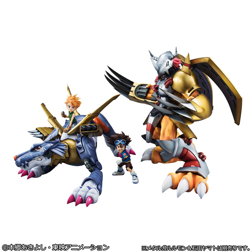 Digimon Adventure Precious G.E.M. Serie PVC Statue Wargreymon & Taichi Yagami 25 cm - Preorder - ETA: 25.02.2026