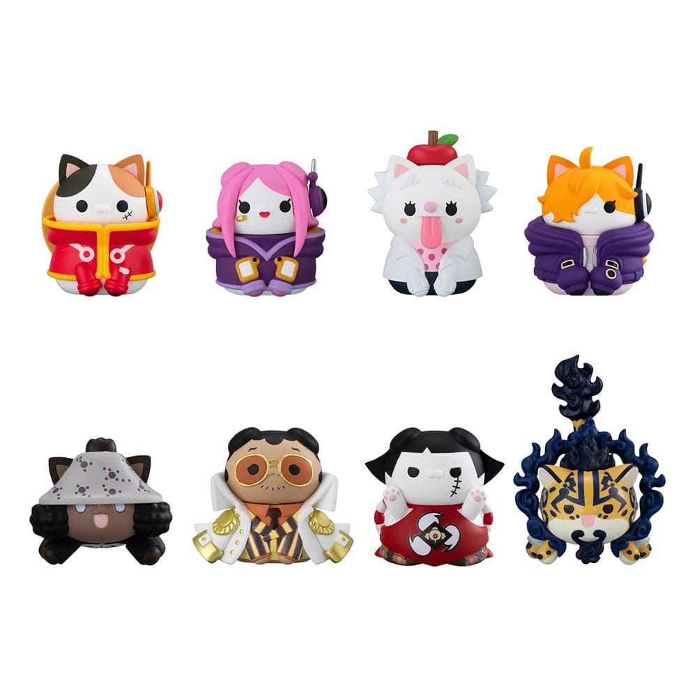 One Piece Mega Cat Project Sammelfiguren Egghead NyanPieceNyan! 3 cm Sortiment (8) - Preorder - ETA: 25.02.2026