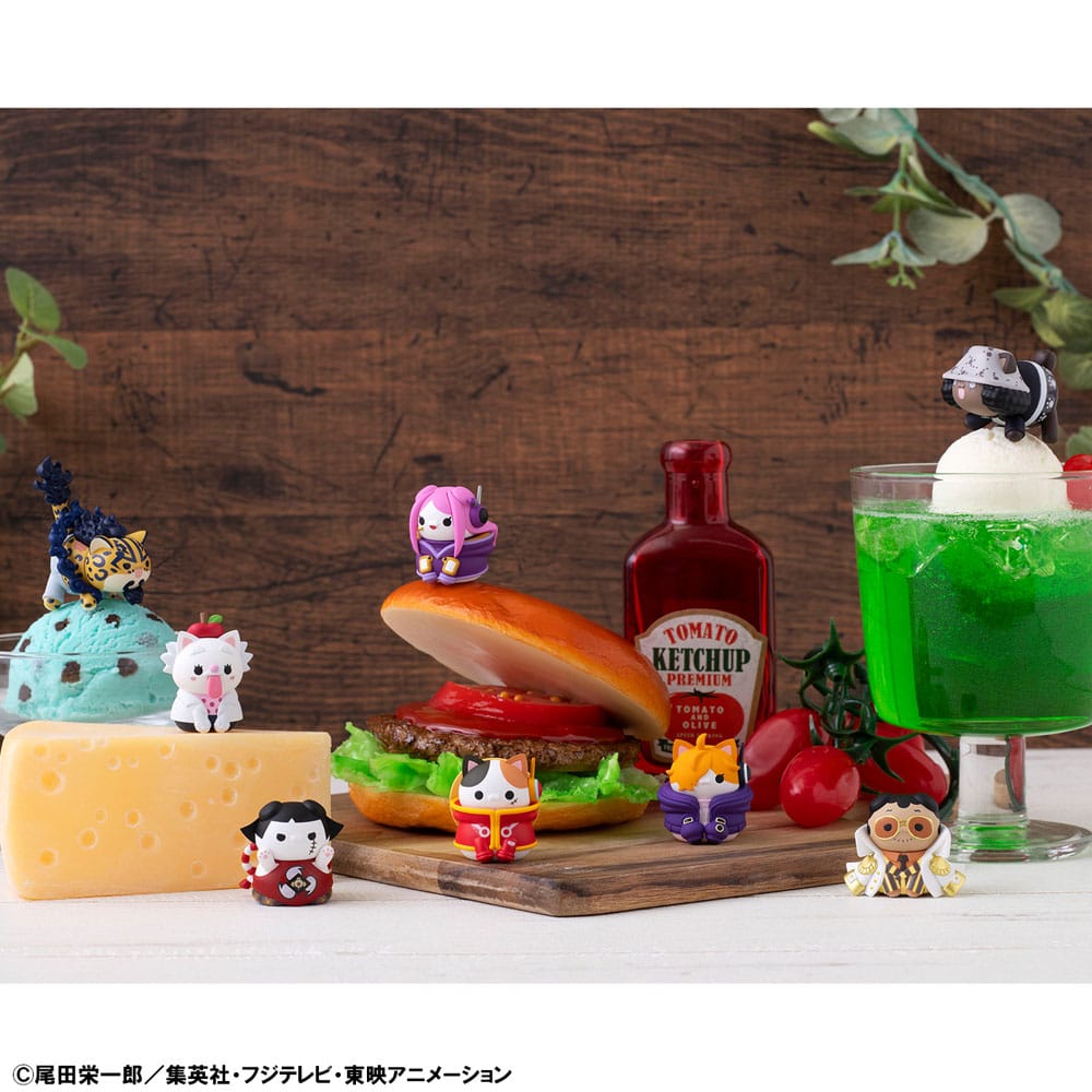 One Piece Mega Cat Project Sammelfiguren Egghead NyanPieceNyan! 3 cm Sortiment (8) - Preorder - ETA: 25.02.2026