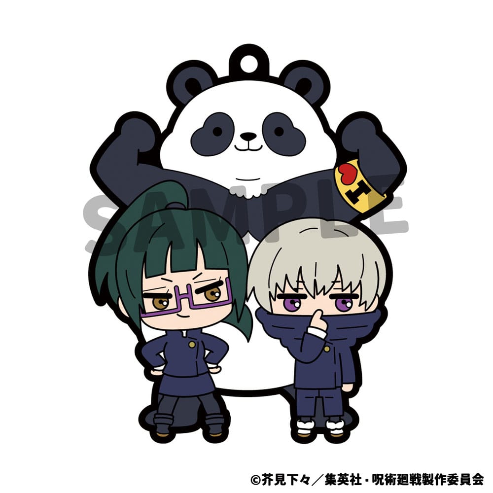 Jujutsu Kaisen Gummi-Anhänger 6 cm Sortiment Buddy Collection (6) - Preorder - ETA: 25.01.2026