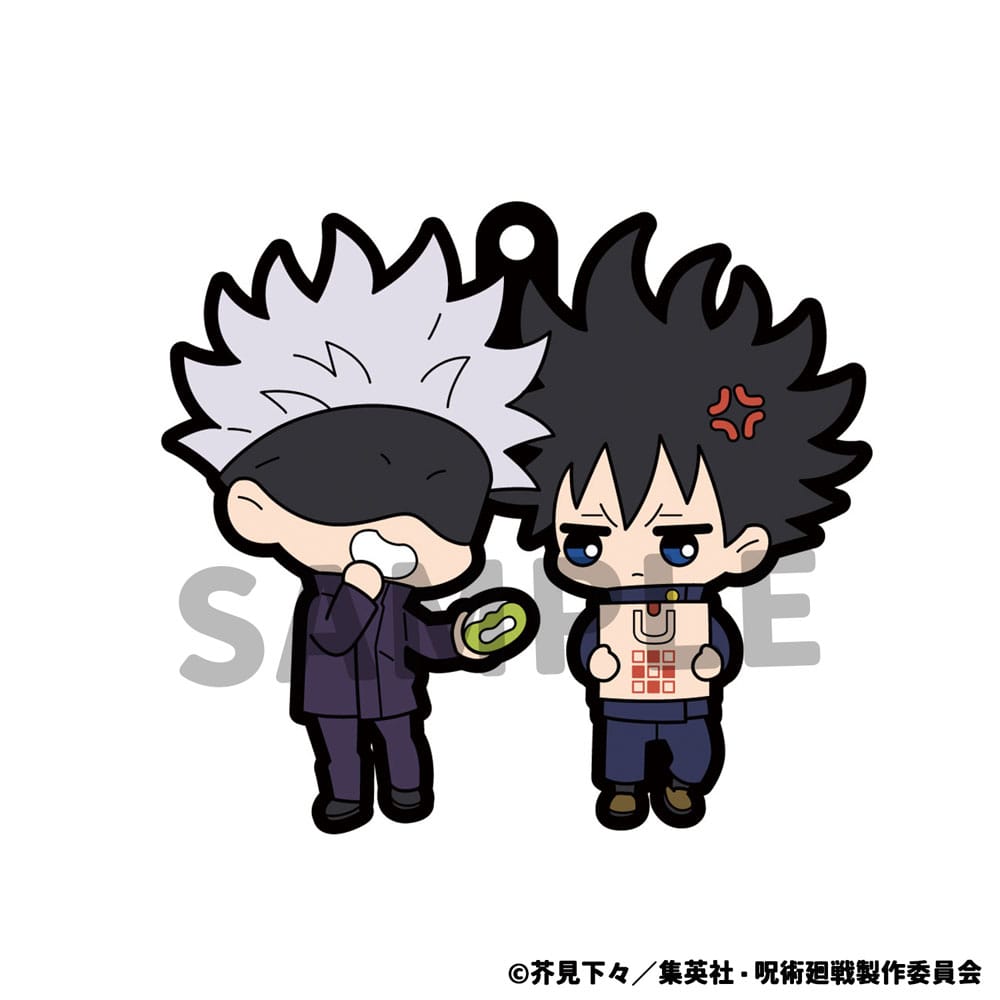Jujutsu Kaisen Gummi-Anhänger 6 cm Sortiment Buddy Collection (6) - Preorder - ETA: 25.01.2026