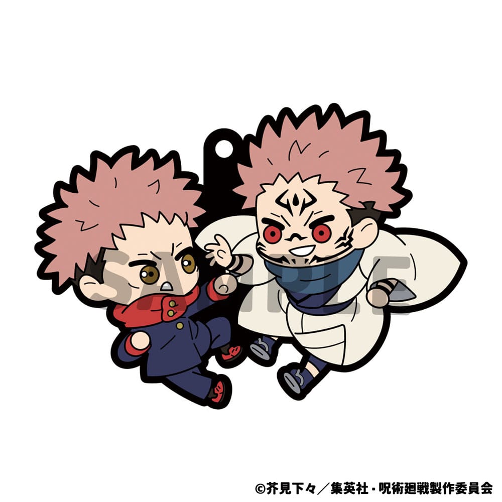 Jujutsu Kaisen Gummi-Anhänger 6 cm Sortiment Buddy Collection (6) - Preorder - ETA: 25.01.2026