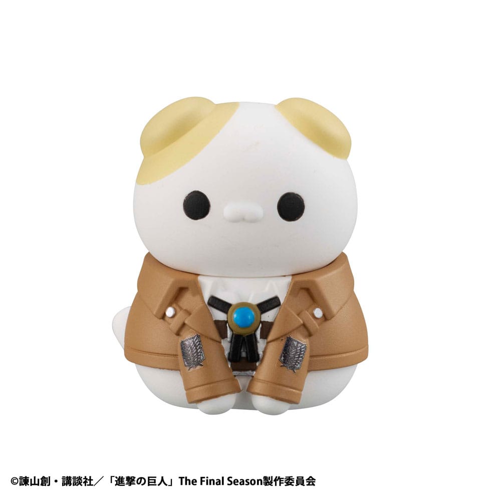 Attack on Titan Mega Cat Project Attack on Tinyan Sammelfiguren Gathering Scout Regiment danyan! 3 cm Sortiment (8) - Preorder - ETA: 25.03.2026