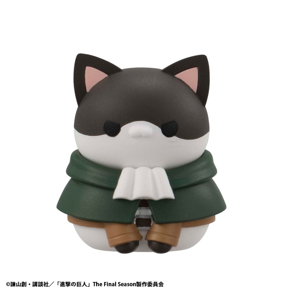 Attack on Titan Mega Cat Project Attack on Tinyan Sammelfiguren Gathering Scout Regiment danyan! 3 cm Sortiment (8) - Preorder - ETA: 25.03.2026