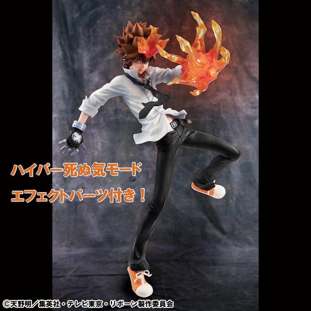 Katekyo Hitman Reborn! G.E.M. Serie PVC Statue Tsunayoshi Sawada & Kyoya Hibari & Reborn Set 21 cm - Preorder - ETA: 25.03.2026