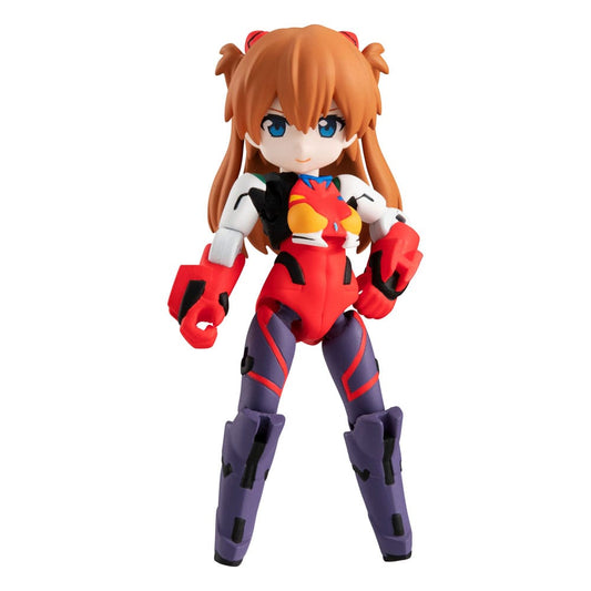 Evangelion Desktop Army Actionfiguren Shikinami Asuka Langley & Evangelion 2 8 - 15 cm   - Preorder - ETA: 25.04.2026