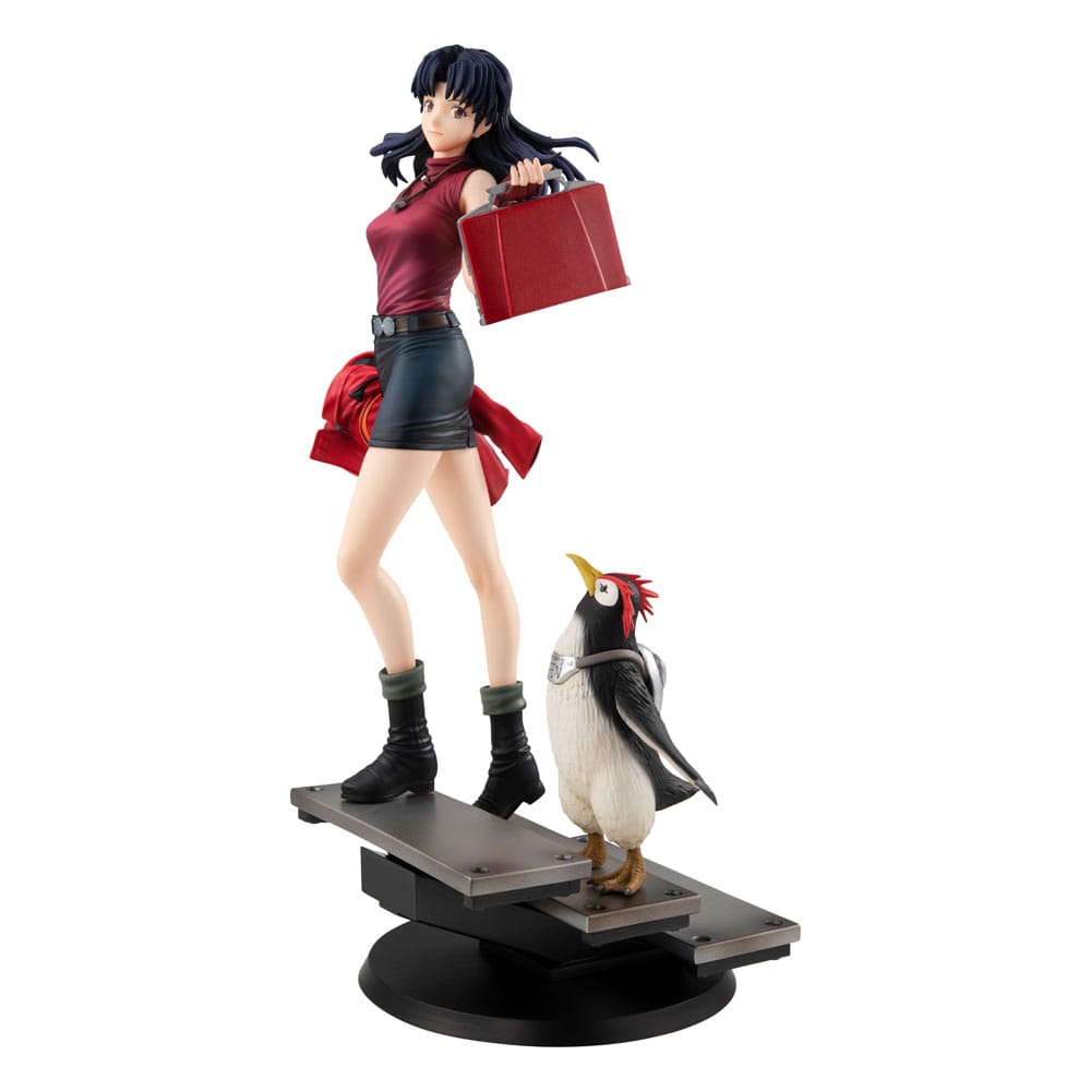 Rebuild of Evangelion Gals PVC Statue Misato Katsuragi & Pen Pen 25 cm - Preorder - ETA: 25.04.2026