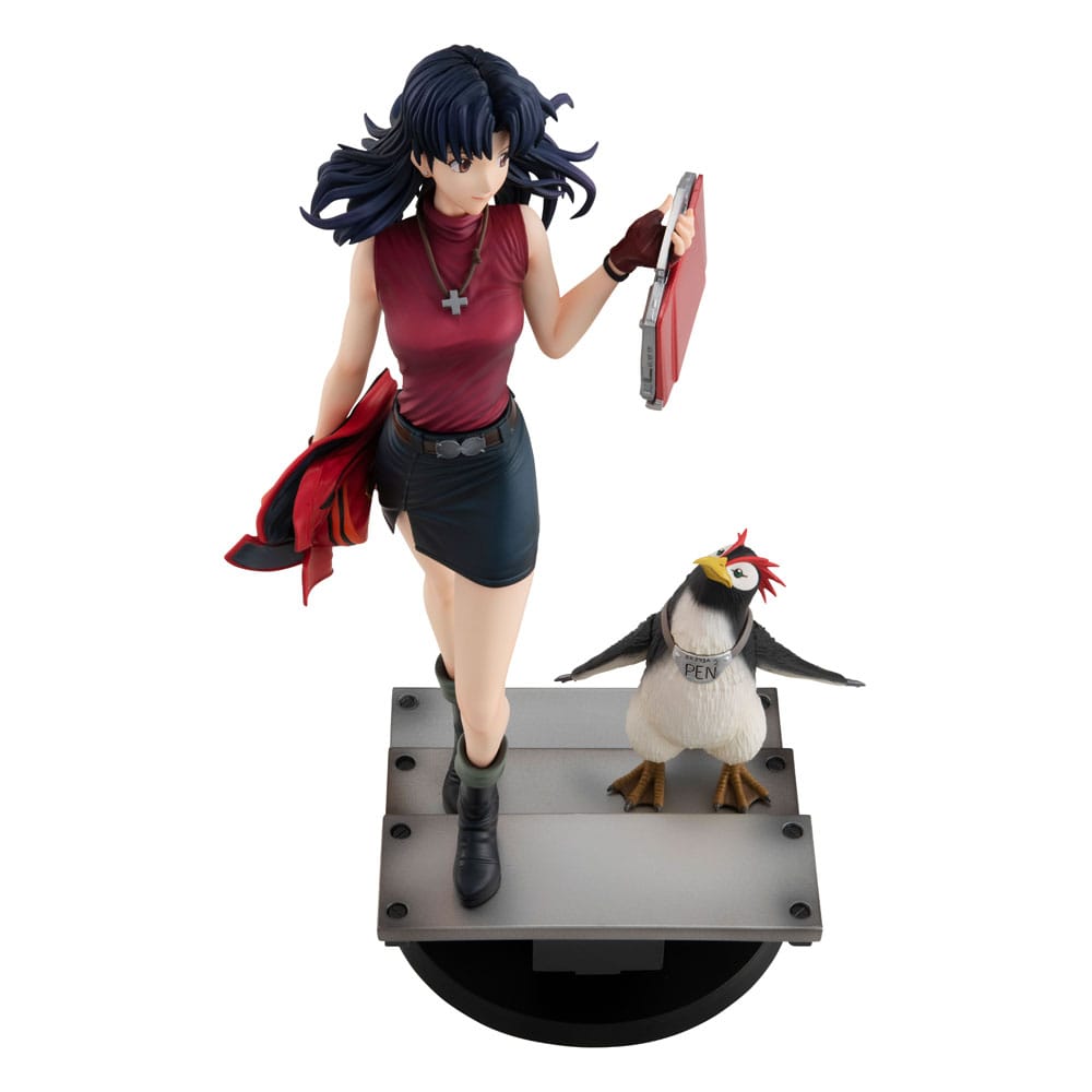 Rebuild of Evangelion Gals PVC Statue Misato Katsuragi & Pen Pen 25 cm - Preorder - ETA: 25.04.2026