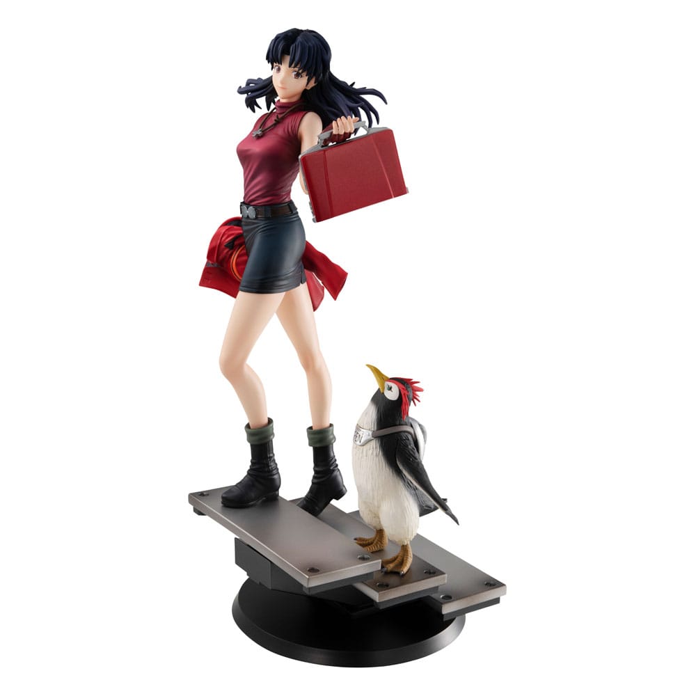 Rebuild of Evangelion Gals PVC Statue Misato Katsuragi & Pen Pen 25 cm - Preorder - ETA: 25.04.2026