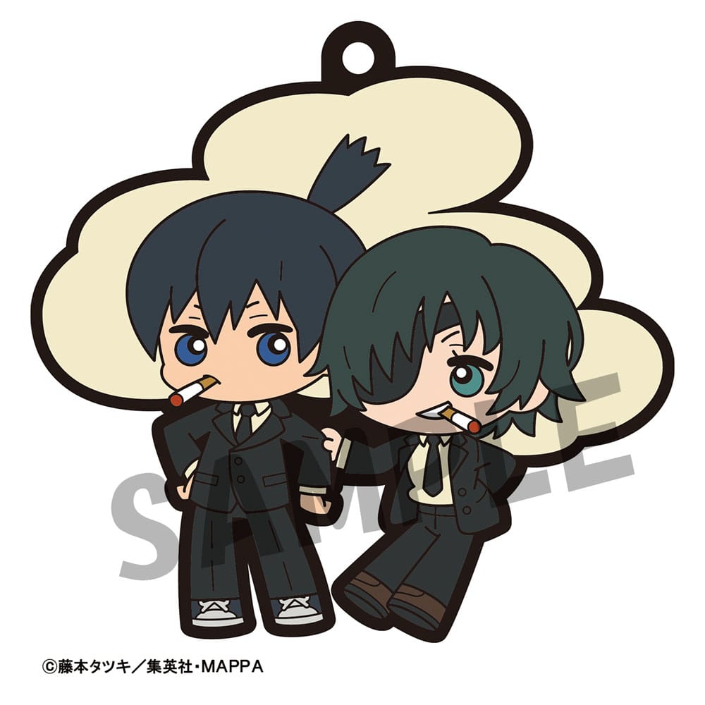 Chainsaw Man Rubber Mascot Buddycolle Gummi-Anhänger 6 cm Sortiment (6) - Preorder - ETA: 25.03.2026