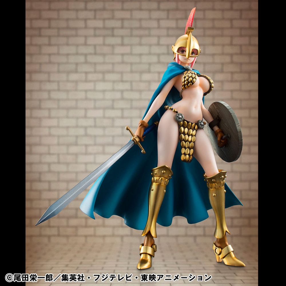 One Piece P.O.P PVC Statue Gladiator Rebecca Sailing Again Super Limited Reprint Ver. 22 cm - Preorder - ETA: 25.03.2026