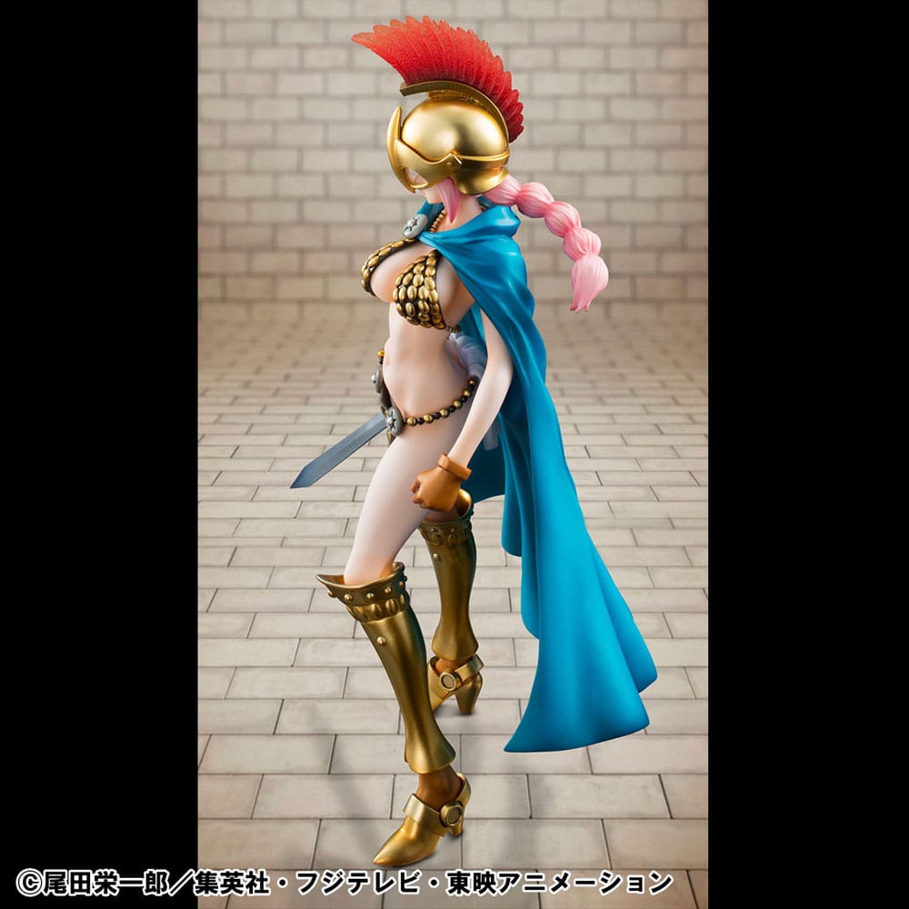 One Piece P.O.P PVC Statue Gladiator Rebecca Sailing Again Super Limited Reprint Ver. 22 cm - Preorder - ETA: 25.03.2026