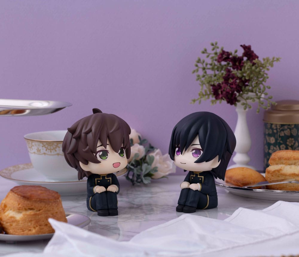 Code Geass Lelouch of the Rebellion Look Up PVC Statuen Lelouch Lamperouge & Suzaku Kururugi Set (with gift) 11 cm      - Preorder - ETA: 25.07.2026