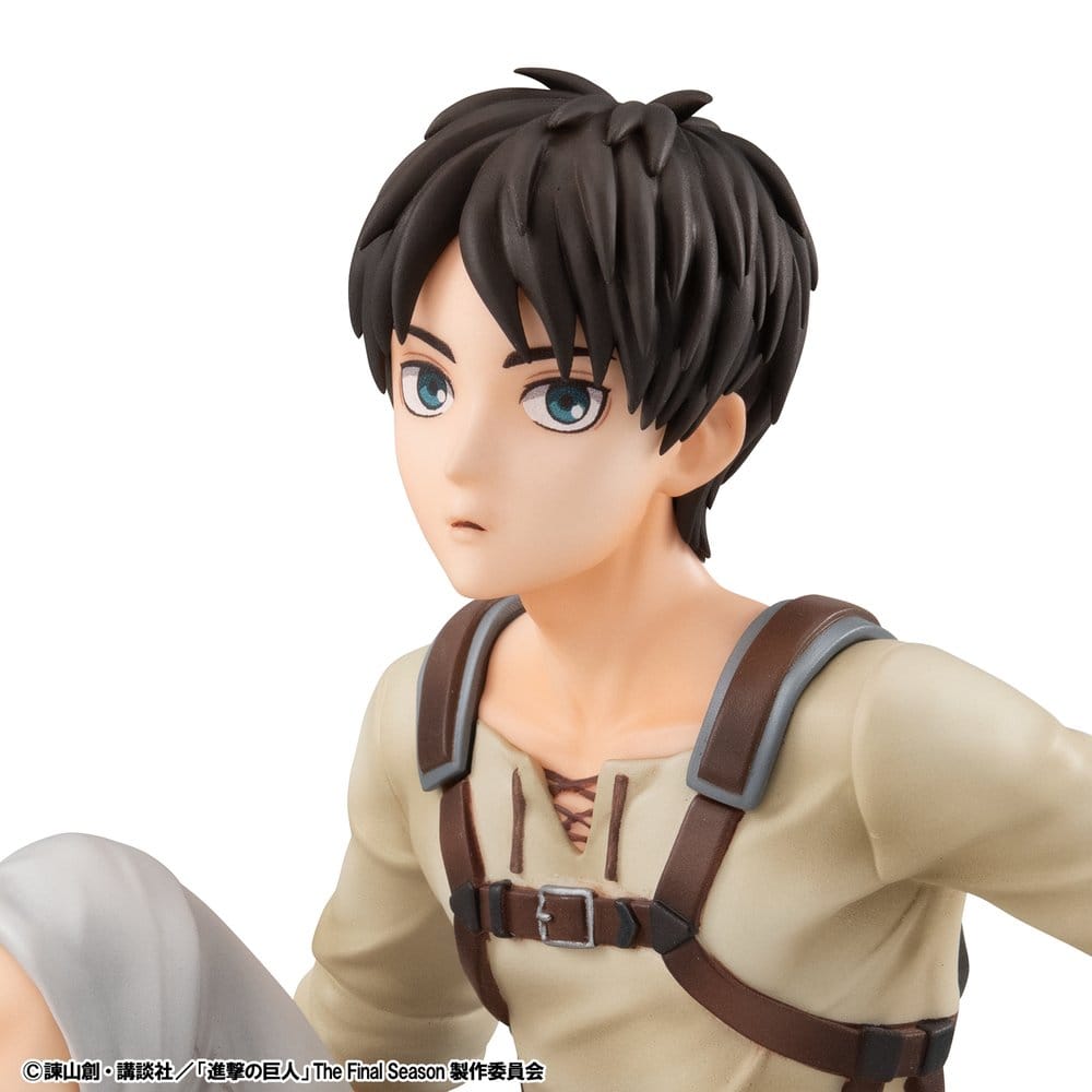 Attack on Titan G.E.M. Series PVC Figur Eren Yeager Palm Size 10 cm - Preorder - ETA: 25.02.2027